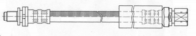 CEF 511712 -  Тормозной шланг