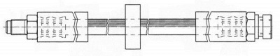 CEF 511713 -  Тормозной шланг