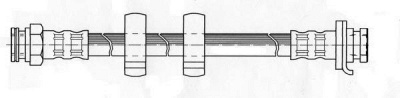 CEF 511725 -  Тормозной шланг