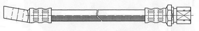 CEF 511728 -  Тормозной шланг