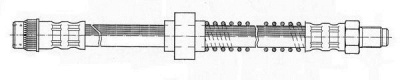 CEF 511749 -  Тормозной шланг