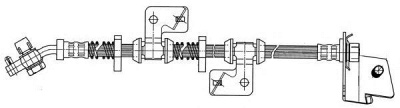 CEF 511797 -  Тормозной шланг