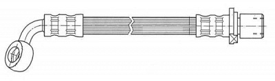 CEF 511940 -  Тормозной шланг