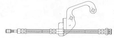 CEF 511956 -  Тормозной шланг