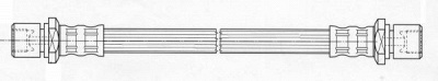 CEF 511962 -  Тормозной шланг