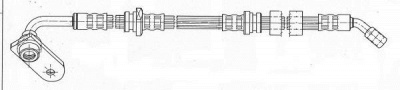 CEF 512029 -  Тормозной шланг
