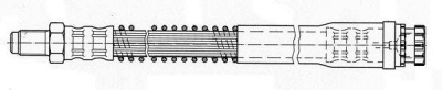 CEF 512032 -  Тормозной шланг