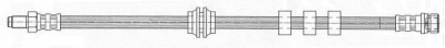 CEF 512057 -  Тормозной шланг