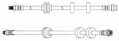 CEF 512079 -  Тормозной шланг