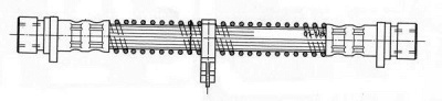 CEF 512119 -  Тормозной шланг