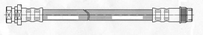 CEF 512133 -  Тормозной шланг