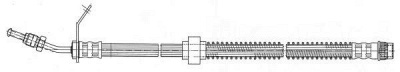 CEF 512186 -  Тормозной шланг