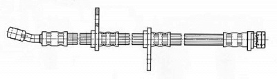 CEF 512214 -  Тормозной шланг