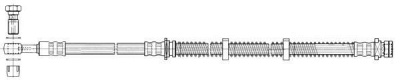 CEF 512248 -  Тормозной шланг