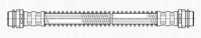 CEF 512260 -  Тормозной шланг