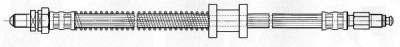 CEF 512287 -  Тормозной шланг
