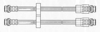 CEF 512312 -  Тормозной шланг