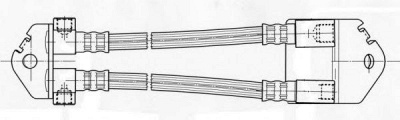 CEF 512360 -  Тормозной шланг
