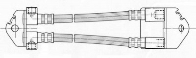 CEF 512362 -  Тормозной шланг