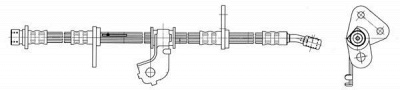 CEF 512464 -  Тормозной шланг