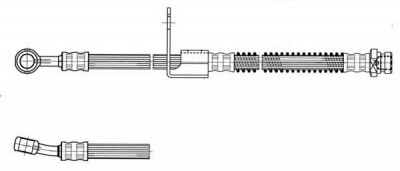CEF 512478 -  Тормозной шланг