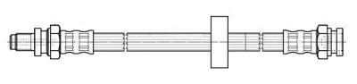 CEF 512524 -  Тормозной шланг