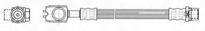 CEF 512537 -  Тормозной шланг