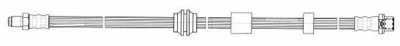 CEF 512555 -  Тормозной шланг