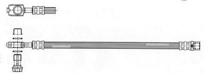 CEF 512561 -  Тормозной шланг