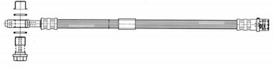 CEF 512567 -  Тормозной шланг