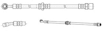 CEF 512602 -  Тормозной шланг