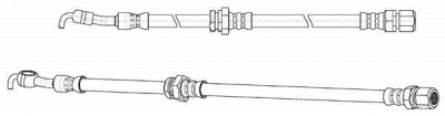 CEF 512604 -  Тормозной шланг