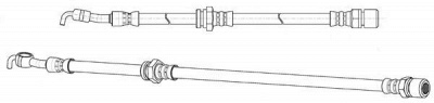 CEF 512605 -  Тормозной шланг