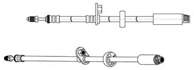 CEF 512668 -  Тормозной шланг