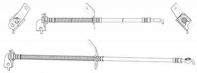 CEF 512733 -  Тормозной шланг