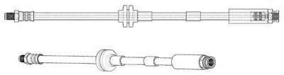 CEF 512737 -  Тормозной шланг