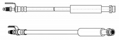 CEF 512738 -  Тормозной шланг