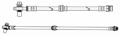 CEF 512760 -  Тормозной шланг
