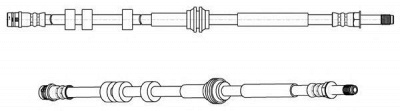 CEF 512762 -  Тормозной шланг