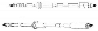 CEF 512765 -  Тормозной шланг