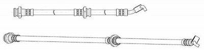 CEF 512775 -  Тормозной шланг