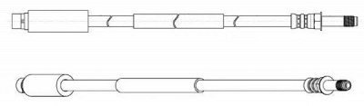 CEF 512795 -  Тормозной шланг