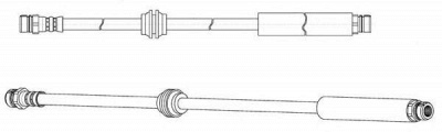 CEF 512798 -  Тормозной шланг