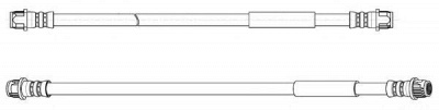 CEF 512808 -  Тормозной шланг