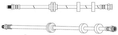CEF 512817 -  Тормозной шланг