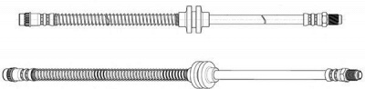CEF 512825 -  Тормозной шланг