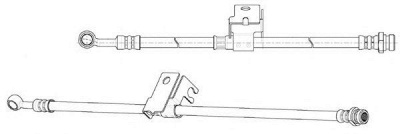CEF 512841 -  Тормозной шланг