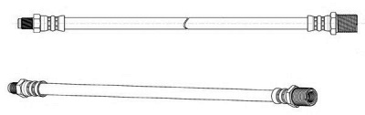 CEF 512845 -  Тормозной шланг