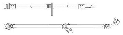 CEF 512858 -  Тормозной шланг