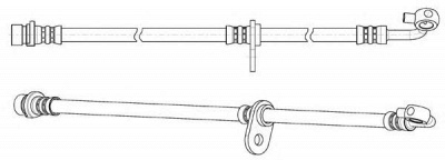 CEF 512860 -  Тормозной шланг